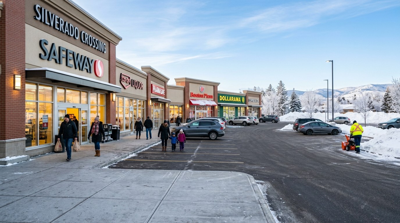 Retail Strip Mall — Snow Program — Guardian Landscaping